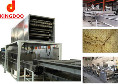 2000-2200KG/H 증기 소비를 가진 기계를 만드는 106kw에 의하여 튀겨지는 즉석 면