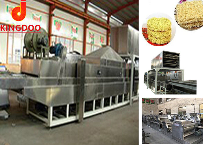 큰 수용량 즉석 면 생산 라인 300kg/Hour 15m*5m*4m 차원